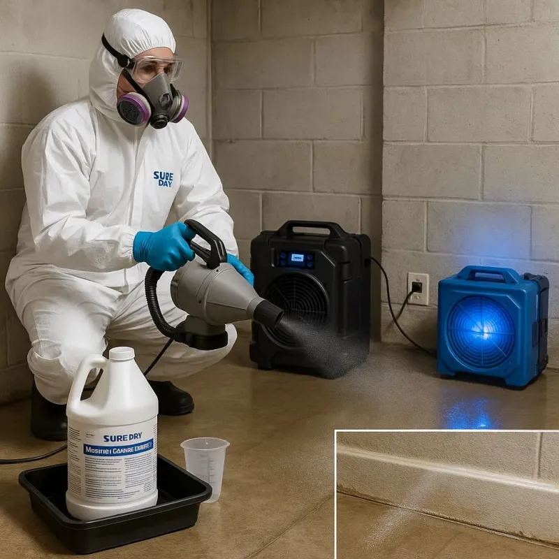 Sanitization and Odor Removal process in Sherburn, MN