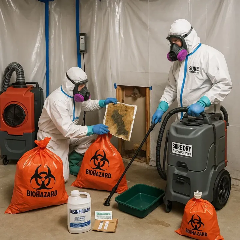 Contaminated Water Handling Protocols process in Sherburn, MN