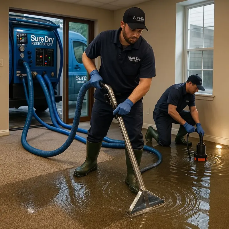 Water Extraction and Removal process in Sherburn, MN